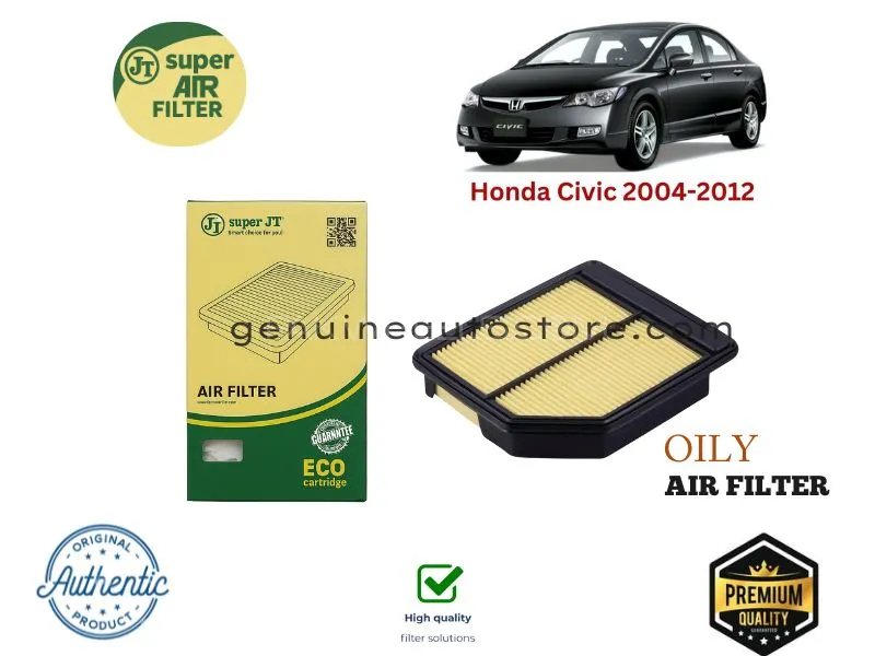 Honda Civic 2004-2012 OILY AIR FILTER SUPER JT - PREMIUM QUALITY Image-1
