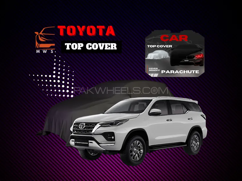 Toyota Fortuner 2022-2025 Top Cover | Parachute Fabric | Waterproof & Dustproof Image-1