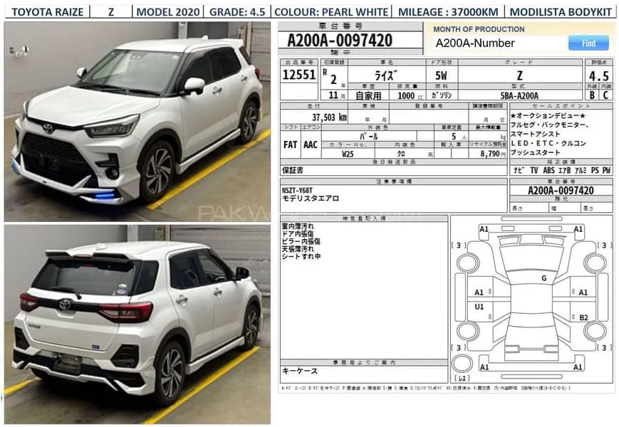 Toyota Raize 2020 for Sale in Karachi Image-1