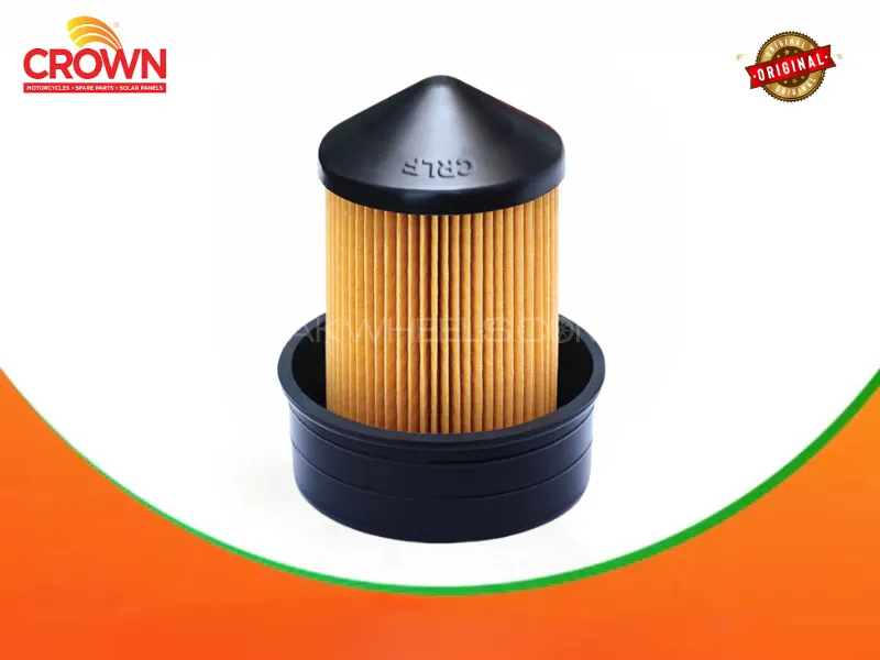 Crown Air Filter for 70cc Motorcycles (CD70-CDI) Image-1