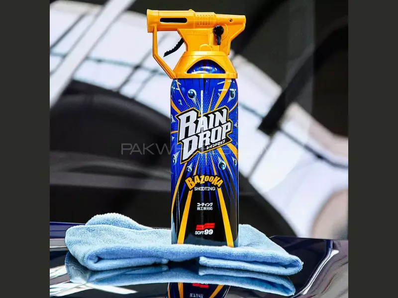 Soft 99 Rain Drop Bazooka Car Rain Repellent Spray Car Body And Glass Water Repellent Coating- JAPAN Soft 99 Rain Drop Bazooka Car Rain Repellent Spray Car Body And Glass Water Repellent Coating- JAPAN Image-7