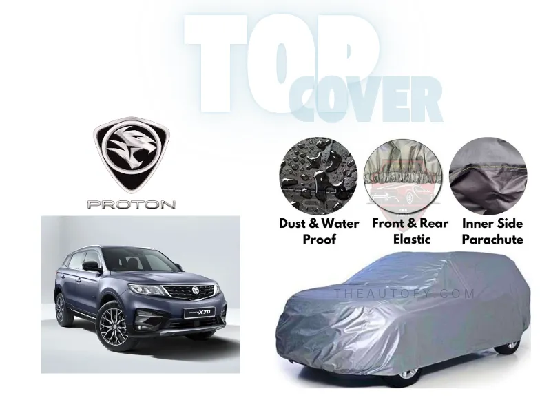 Proton X70 | Full Body Parachute Top Cover | Waterproof & Heat Resistant Image-1
