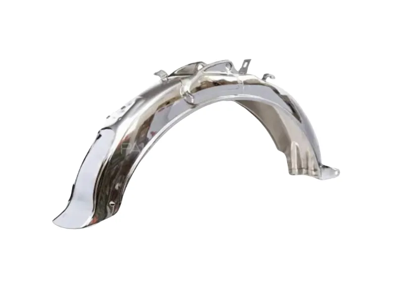 CD70 Rear Fender – Chrome Motorcycle Mudguard for Durability & Style Image-1