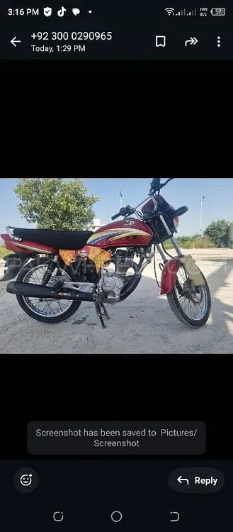 Honda CG 125 Deluxe 2016 for Sale Image-1