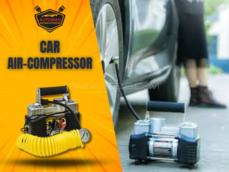 Camel Portable Car Air Compressor – Compact, Fast & Reliable Tire Inflator Image-1