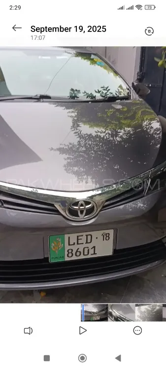 Toyota Corolla 2018 for Sale in Lahore Image-1