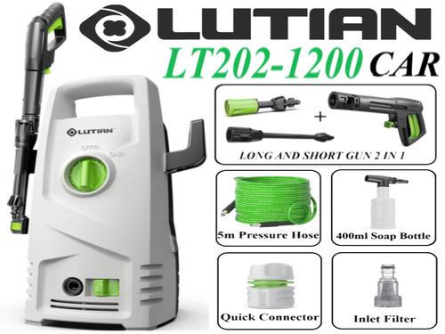 LUTIAN - LT202-1200 ( Car ) High Car Pressure Washer 100 Bar 1200 Watts Self Priming LUTIAN - LT202-1200 ( Car ) High Car Pressure Washer 100 Bar 1200 Watts Self Priming