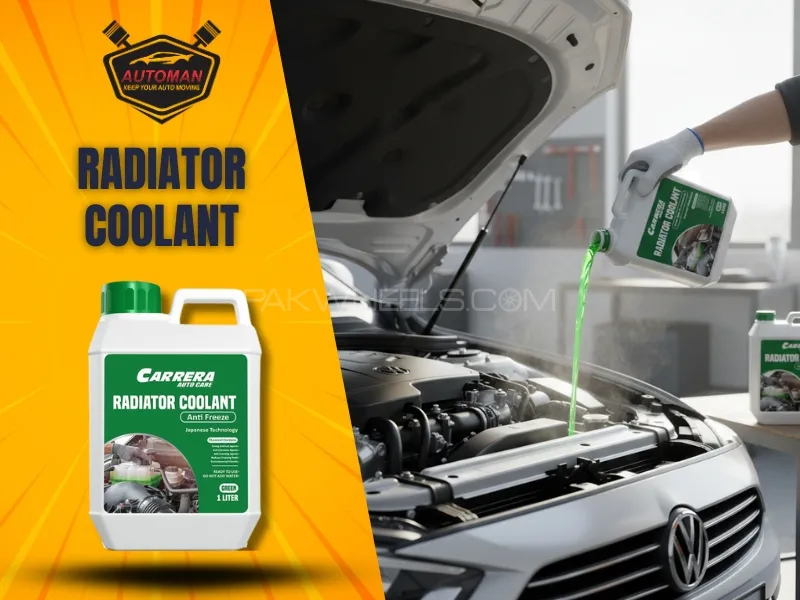 Carrera Coolant 1 Liter - Green | High-Performance Engine Coolant for Optimal Temperature Control Image-1