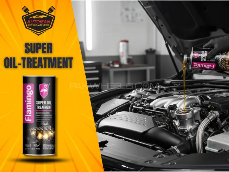 Flamingo Super Oil Treatment – Ultimate Engine Noise Reducer for Smooth & Quiet Performance! Image-1