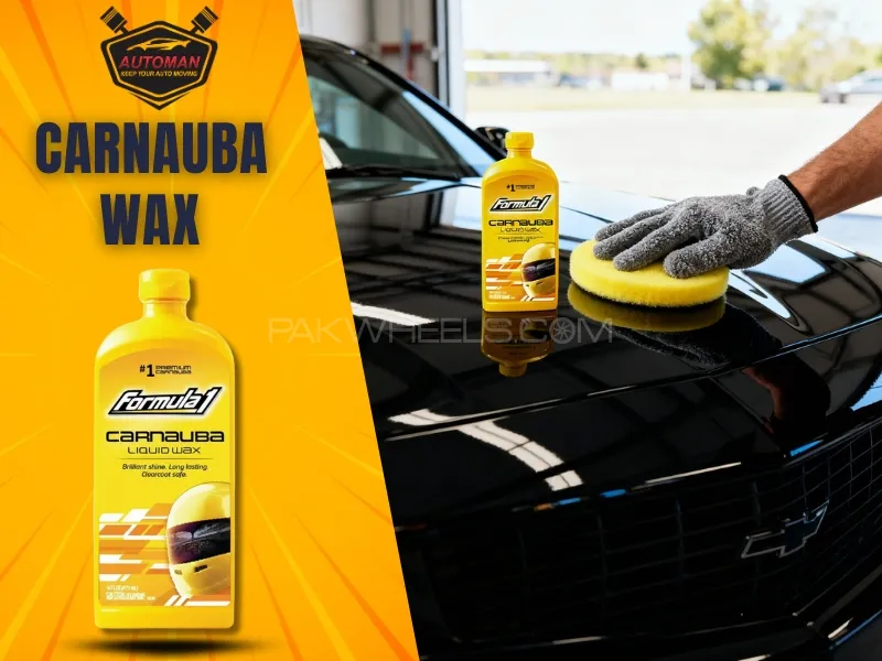Formula 1 16 Oz. Liquid Carnauba Car Wax – Long-Lasting Shine & Protection| Automanpk Formula 1 16 Oz. Liquid Carnauba Car Wax – Long-Lasting Shine & Protection| Automanpk Image-1