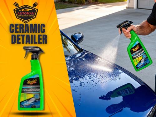 Meguiar’s Hybrid Ceramic Detailer – Remove Contaminants, Boost Gloss & Enhance | Automanpk Meguiar’s Hybrid Ceramic Detailer – Remove Contaminants, Boost Gloss & Enhance | Automanpk