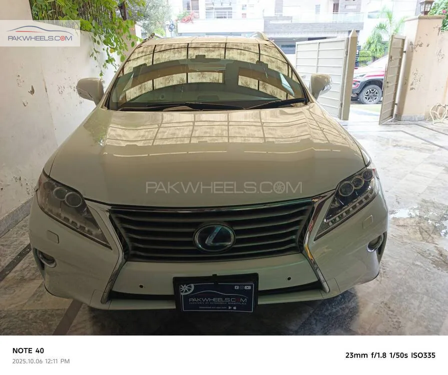 Lexus RX Series 2012 for Sale in Lahore Image-1