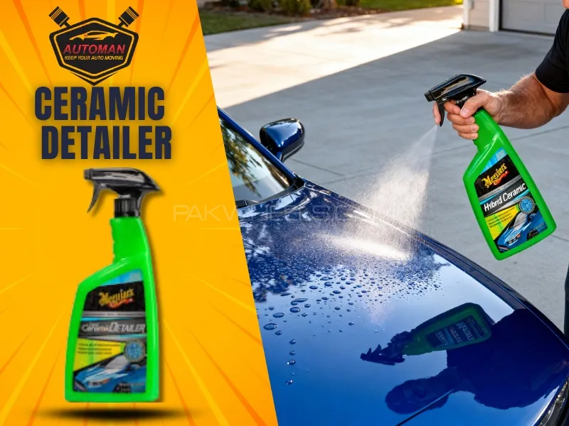 Meguiar’s Hybrid Ceramic Detailer – Remove Contaminants, Boost Gloss & Enhance | Automanpk Image-1