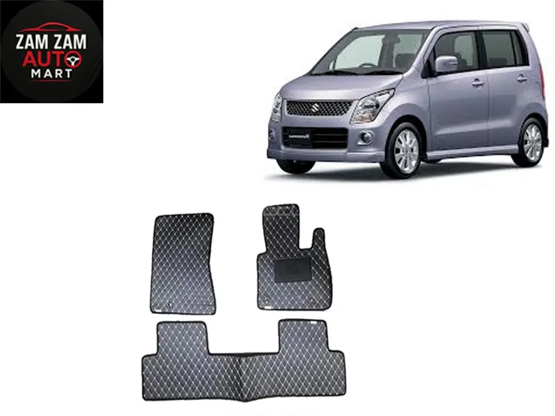 Suzuki Wagon R 7D Floor Mat  - Model 2008-2013 Image-1