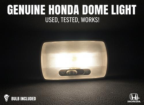 Genuine Used Honda Dome Interior Lamp Assembly with Working Bulb Genuine Used Honda Dome Interior Lamp Assembly with Working Bulb