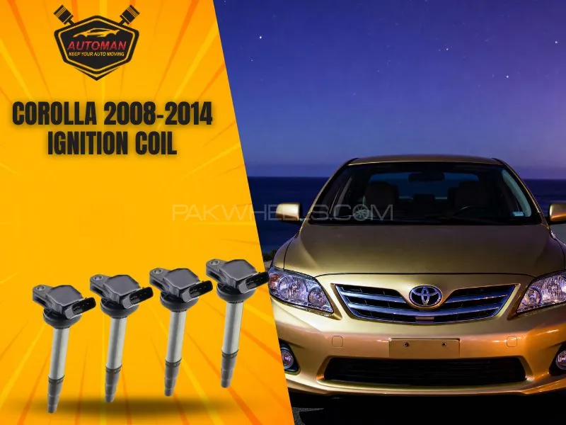 1PC Toyota Corolla Altis & Altis Grande 2008–2014 Ignition Coil – High Performance Replacement Image-1