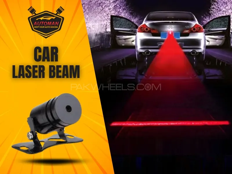Anti Fog Warning Laser Light for Cars – Rear-End Collision Prevention Safety Light Image-1