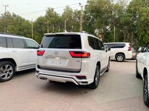 Toyota Land Cruiser ZX LC300 
3.5L Twin Turbo Petrol
Model: 2021
Mileage: 2,000 km 
Unregistered 
Fresh Import 
 
*Heads up Display
*Fingerprint Start
*Rear Entertainment 
*Cool Box
*Beige Room 
*7 Seater 
*Back Autodoor 
*JBL Sound System

Calling and Visiting Hours

Monday to Saturday. 

11:00 AM to 7:00 PM
