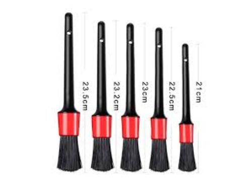 Car All Purpose Interior Cleaning 5Pcs Brush Set Easy To Use Soft Thin Layers Brush  Car All Purpose Interior Cleaning 5Pcs Brush Set Easy To Use Soft Thin Layers Brush