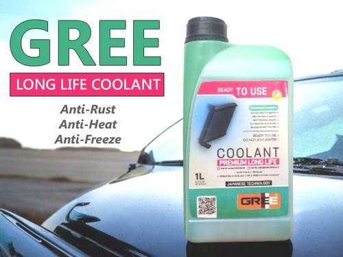 GREE GREEN COOLANT - 1 LITRE - ANTI-HEAT - ANTI-RUST  - LONG LIFE COOLANT GREE GREEN COOLANT - 1 LITRE - ANTI-HEAT - ANTI-RUST  - LONG LIFE COOLANT