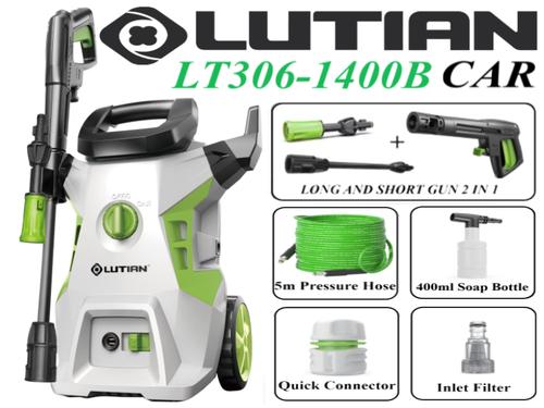LUTIAN - LT306-1400 ( Car ) - High Car Pressure Washer 110 Bar 1400 Watts Self Priming LUTIAN - LT306-1400 ( Car ) - High Car Pressure Washer 110 Bar 1400 Watts Self Priming