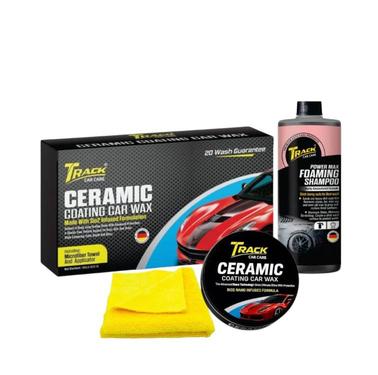 Track Ceramic Coating Wax  200g & Foaming Shampoo 500ml with Microfiber Towel Track Ceramic Coating Wax  200g & Foaming Shampoo 500ml with Microfiber Towel