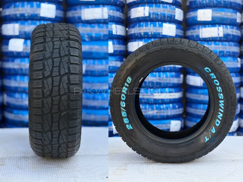 LINGLONG TIRE 265/60R18 CROSSWIND A/T WHITE LINGLONG TIRE 265/60R18 CROSSWIND A/T WHITE Image-1