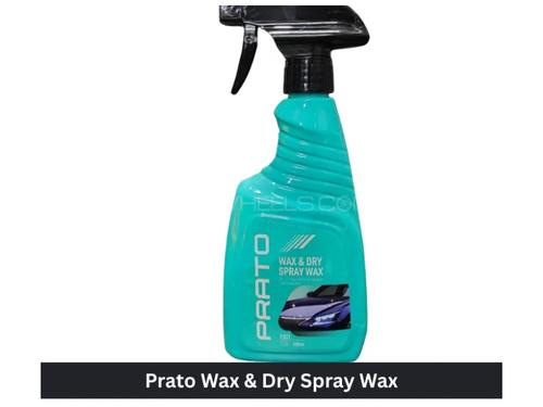 PRATO Wax & Dry Spray Wax  | Premium Quality Spary Wax  PRATO Wax & Dry Spray Wax  | Premium Quality Spary Wax