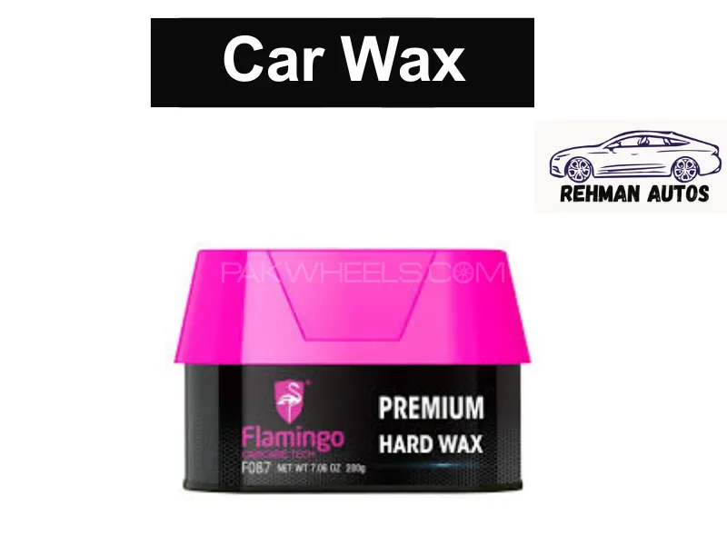 Flamingo Premium Wax – High Gloss Car Polish for Long-Lasting Shine & Paint Protection Image-1