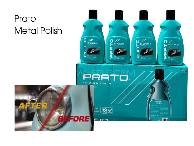 Prato Metal Polish | for | Chrome & Metal Accessories  Image-1