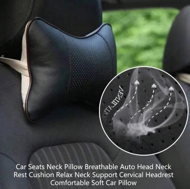 2 Pc Car Seat, Head and Neck Rest Pillows– Ergonomic Support for Comfortable Driving 2 Pc Car Seat, Head and Neck Rest Pillows– Ergonomic Support for Comfortable Driving