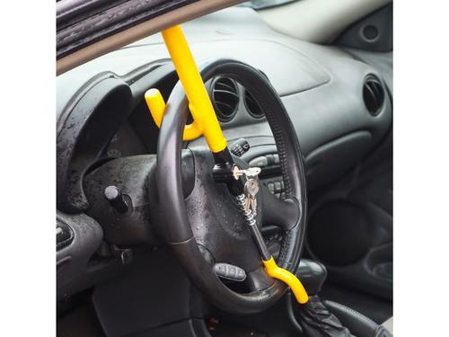 Car Steering Lock Universal Easy Adjustable All Cars Models Efficient Easy To Use Imported Geniune   Car Steering Lock Universal Easy Adjustable All Cars Models Efficient Easy To Use Imported Geniune