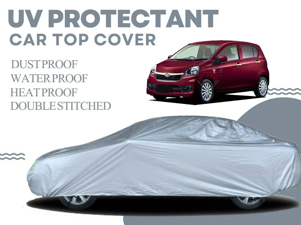 Daihatsu Mira 2013 - 2017 Top Cover | UV Protection Coated | Water Proof | Dust Proof Daihatsu Mira 2013 - 2017 Top Cover | UV Protection Coated | Water Proof | Dust Proof Image-1