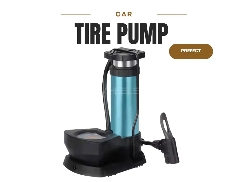Durable 3 Pcs Tire Pump Set | Essential Vehicle Tool Kit | Portable Air Inflation Set Durable 3 Pcs Tire Pump Set | Essential Vehicle Tool Kit | Portable Air Inflation Set Image-1