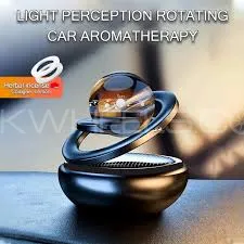 Solar Black Levitation Ring | Car Dashboard Perfume | Rotating Aromatherapy Air Freshener Solar Black Levitation Ring | Car Dashboard Perfume | Rotating Aromatherapy Air Freshener Image-2