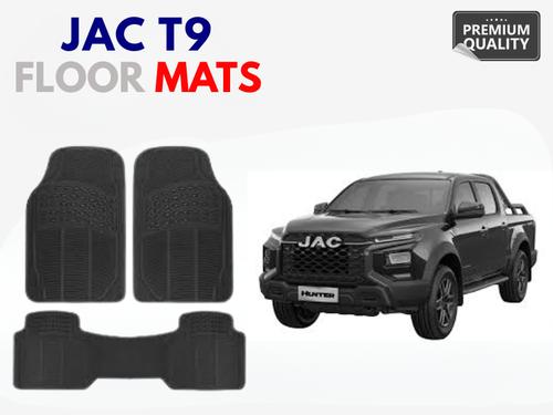 JAC T9 Hunter Rubber Coated Floor Mats | Custom Fit Non-Slip | Waterproof Car Liners JAC T9 Hunter Rubber Coated Floor Mats | Custom Fit Non-Slip | Waterproof Car Liners