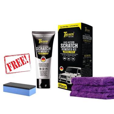 Track Car Care- Professional Scratch Remover With Free Microfiber Towel and Pad Track Car Care- Professional Scratch Remover With Free Microfiber Towel and Pad