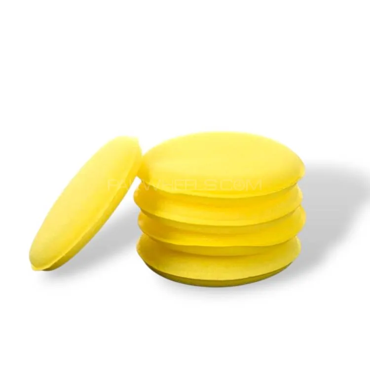 Track Car Care-Applicator Round Pad For Wax and Polishing Pack of 5 Track Car Care-Applicator Round Pad For Wax and Polishing Pack of 5 Image-1