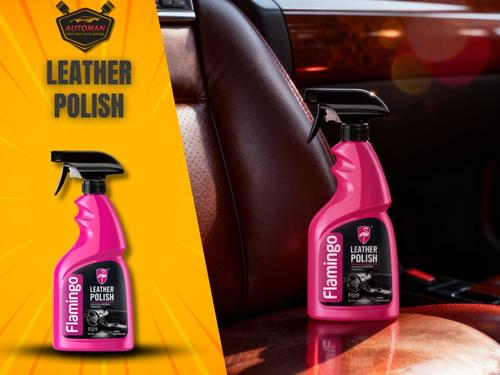 Flamingo Leather Polish – Leather Cleaner & Conditioner for Car Seats and Interiors | AutoManPK Flamingo Leather Polish – Leather Cleaner & Conditioner for Car Seats and Interiors | AutoManPK