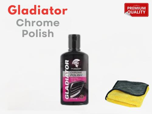 Gladiator Chrome Polish GT22 300ml | Restores Shine | Rust & Oxidation Protection Formula Gladiator Chrome Polish GT22 300ml | Restores Shine | Rust & Oxidation Protection Formula