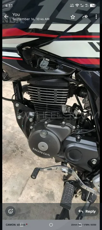 ہونڈا CB 150F 2025 for Sale ہونڈا CB 150F 2025 for Sale Image-5