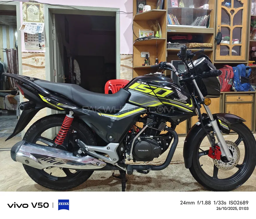 ہونڈا CB 150F 2025 for Sale ہونڈا CB 150F 2025 for Sale Image-1