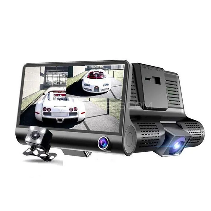 Wdr Dashcam 3 Camera Lens Video Car Dvr Full Hd 1080p Wdr Dashcam 3 Camera Lens Video Car Dvr Full Hd 1080p Image-1