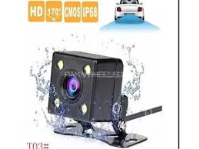 Universal Car Rear View Camera – 4 LED Waterproof Backup Parking Camera with Wide-Angle View Universal Car Rear View Camera – 4 LED Waterproof Backup Parking Camera with Wide-Angle View Image-3