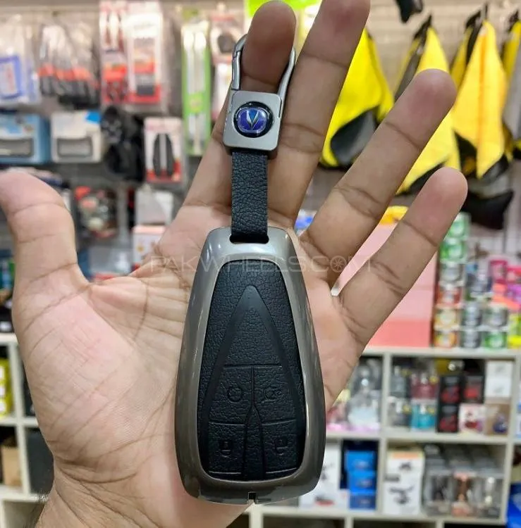 Changan Oshan X7 2022 Key Cover With Metal Shell Image-1