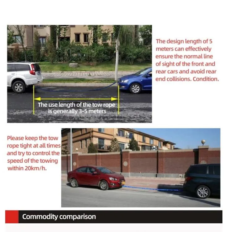 Stainless Steel Cable Tow Rope With Hook 10Ft Stainless Steel Cable Tow Rope With Hook 10Ft Image-3