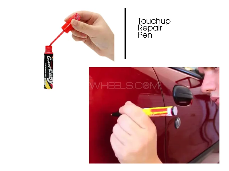 Universal Car Coat Scratch  Repair Red Paint Pen Touch Up Pen Repair Maintenance Paint Care Red Image-1