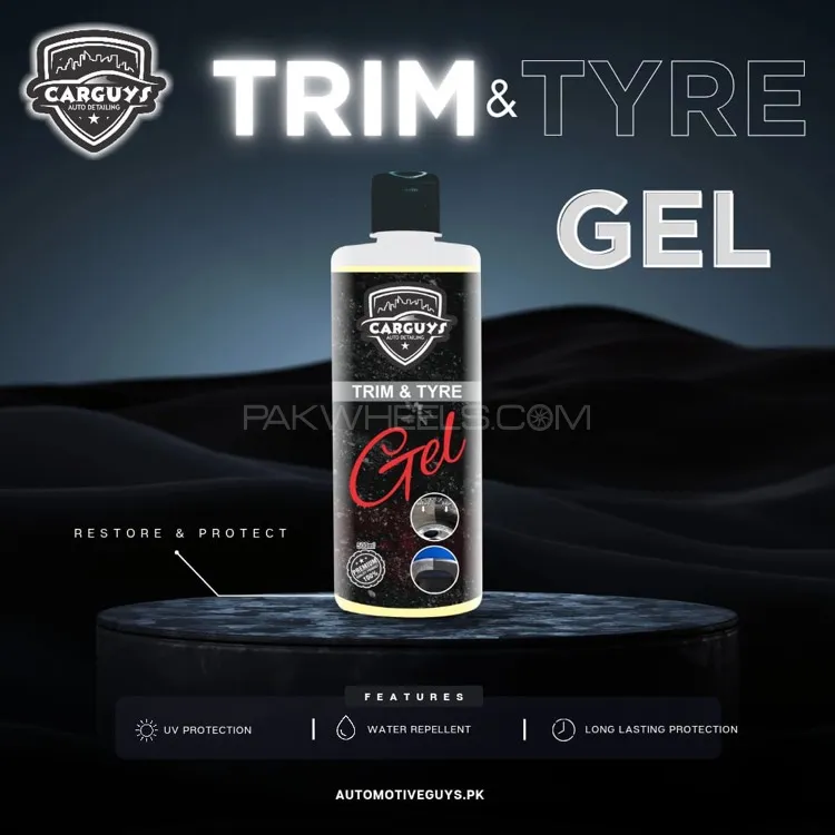 Car Guys Trim And Tire Gel 500ml Image-1