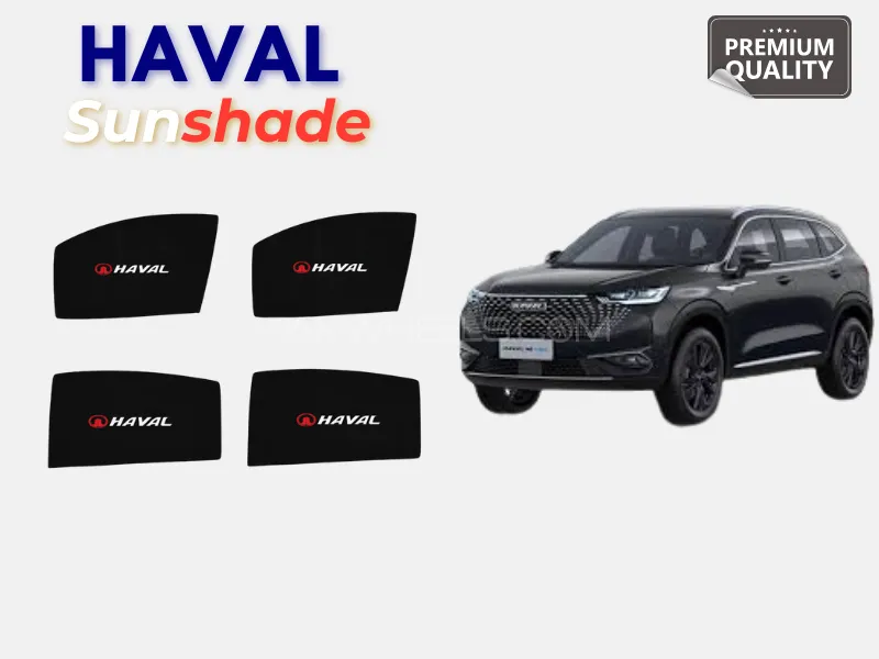 Haval H6 Window Sun Shades | UV & Heat Protection | Custom Fit Parda Set Image-1