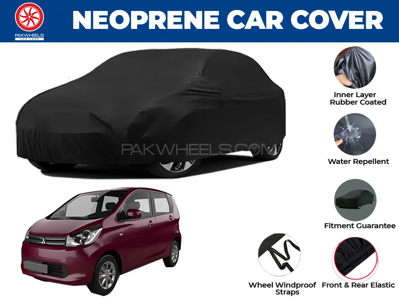 Mitsubishi EK Wagon 2013-2018 | Water Repellent Neoprene Car Cover Image-1